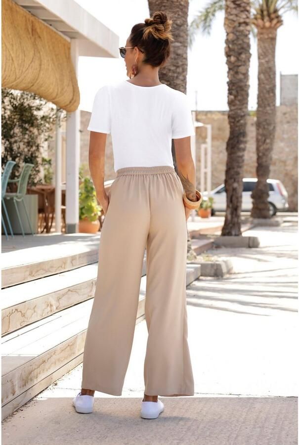 Lascana T-shirt van zacht ribmateriaal (Set van 2) - Foto 11