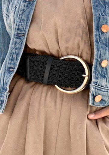 Lascana Tailleriem Stoffen Riem voor jurk & overall buikriem