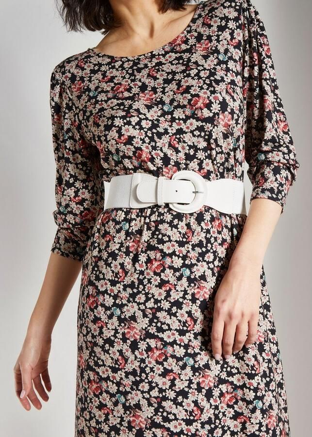 Lascana Tailleriem Stretch riem Shaping-effect grote gesp voor jurk & overall buikriem - Foto 2