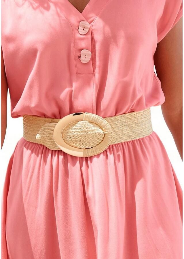 Lascana Tailleriem Stretch riem Siergordel elastische gordel voor jurk & overall bast-optiek - Foto 2