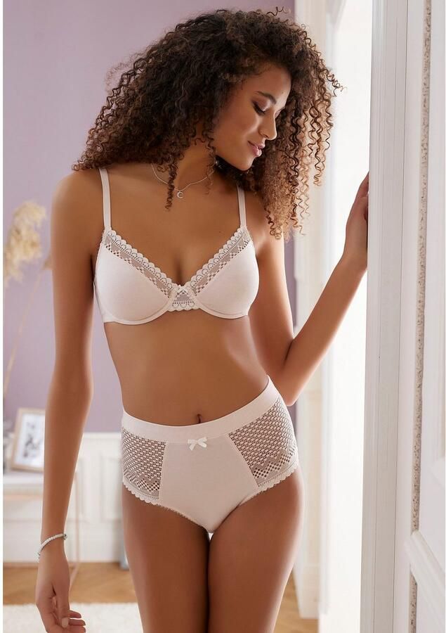 Lascana Tailleslip gemaakt van biologisch katoen - Foto 3