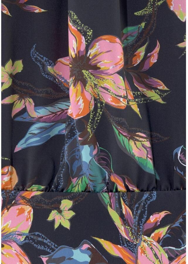 Lascana Tankinitop MALIA met losse snit en tropische print - Foto 2