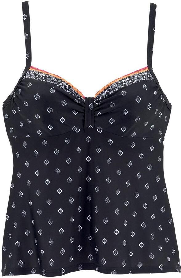 Lascana Tankinitop met beugels Kimer met een moderne print - Foto 3