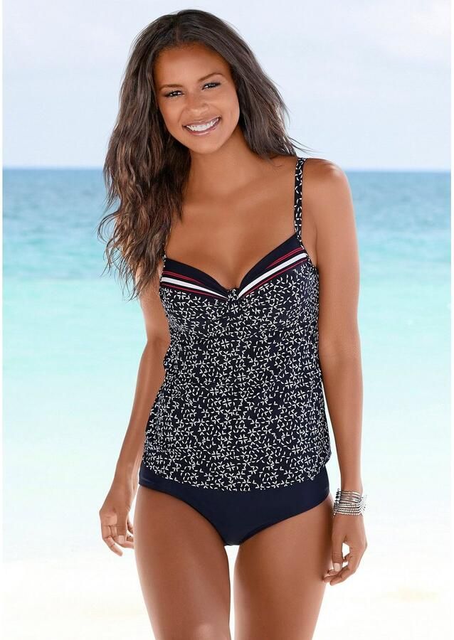 Lascana Tankinitop met beugels Minimal in buikbedekkend model - Foto 4