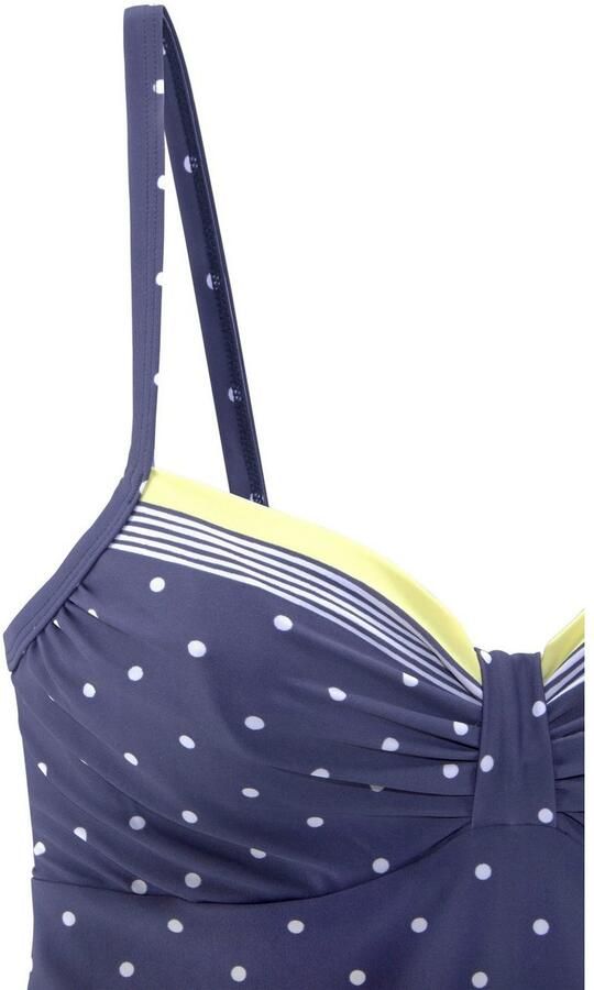 Lascana Tankinitop met beugels Monri met contrastkleurig detail - Foto 5