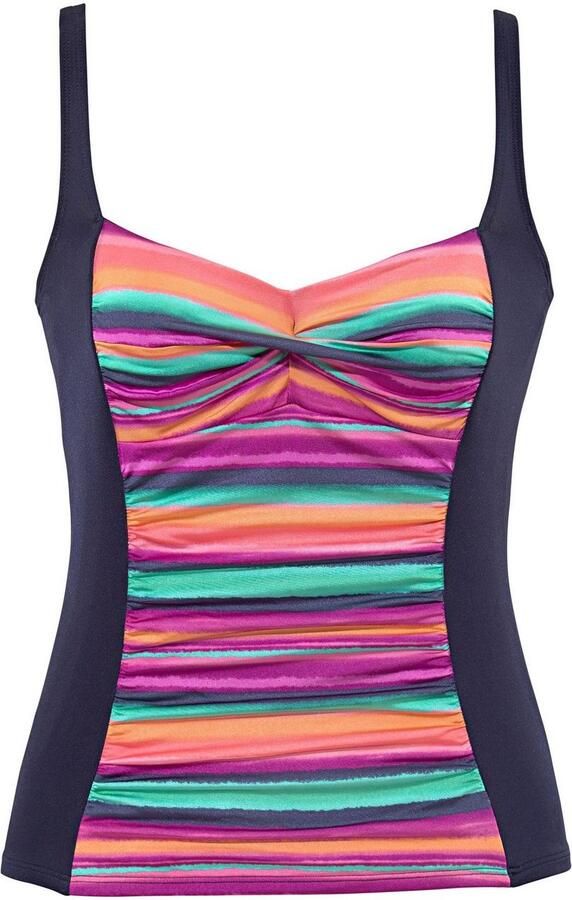 Lascana Tankinitop met beugels Rainbow met modellerende versteviging - Foto 3