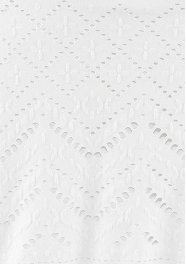 Lascana Tankinitop Omara met broderie anglaise