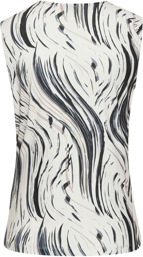 Lascana Tanktop in wikkel-look blousetop met alloverprint en zijraffing - Foto 7