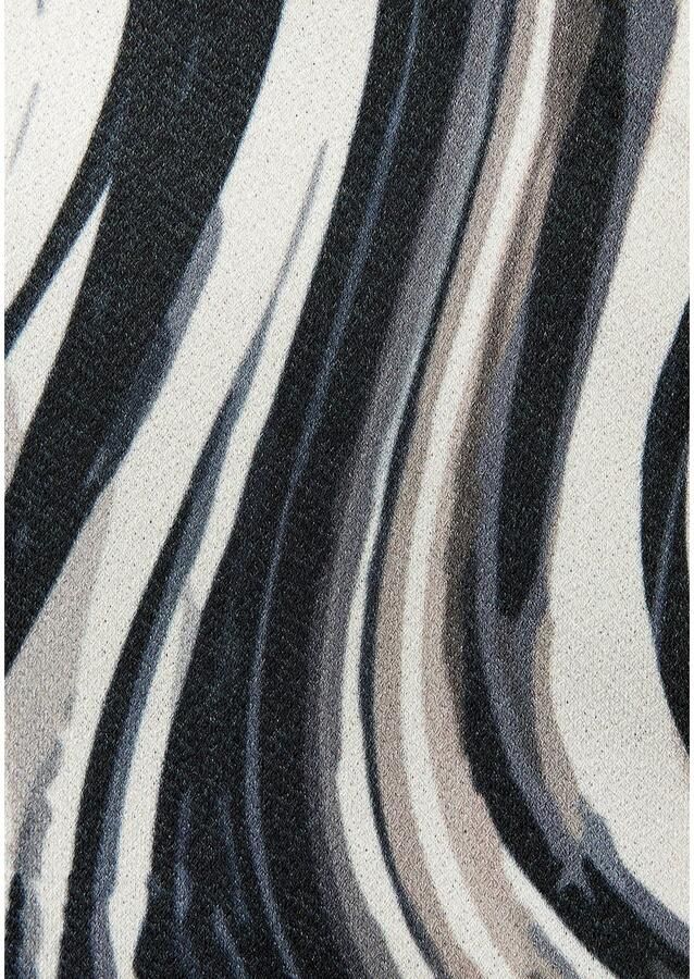 Lascana Tanktop in wikkel-look blousetop met alloverprint en zijraffing