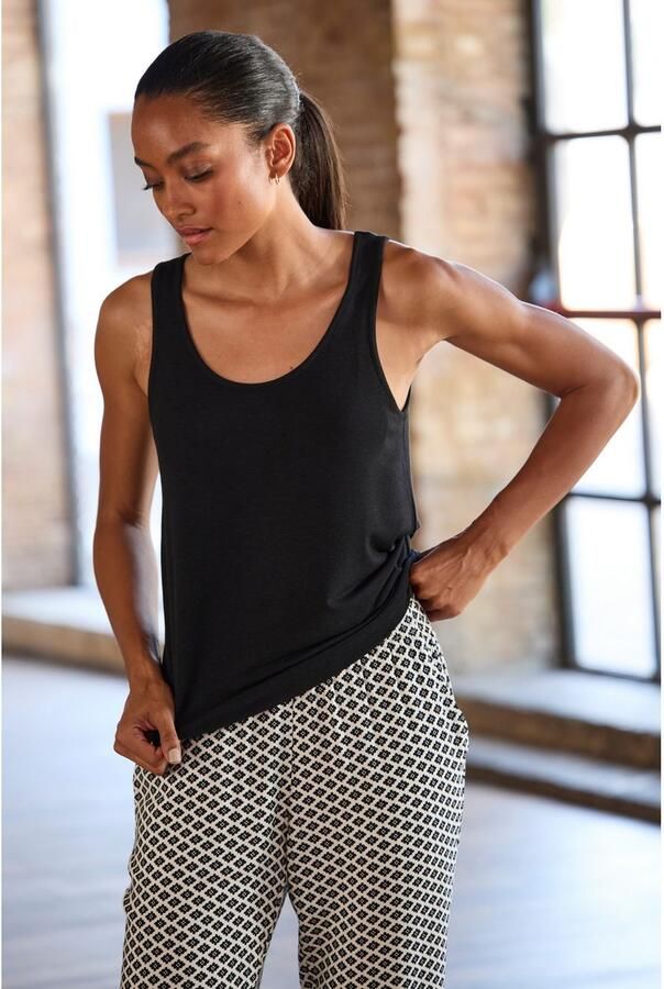 Lascana Tanktop In zachte viscosemix - Foto 3