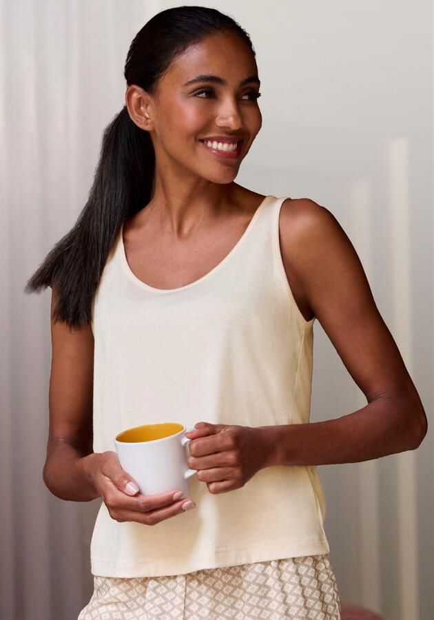 Lascana Tanktop In zachte viscosemix - Foto 6