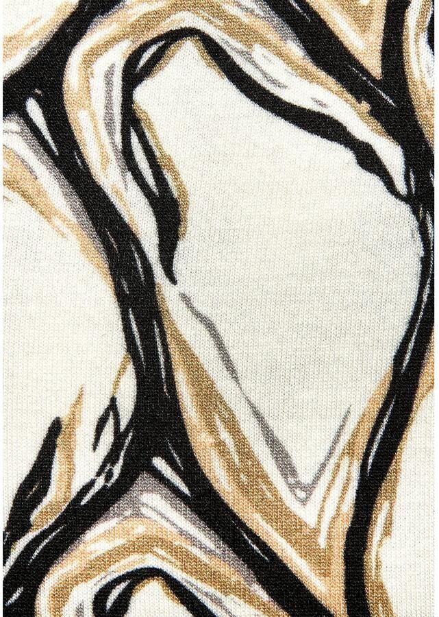 Lascana Tanktop met alloverprint en v-hals zomers blousetop - Foto 2