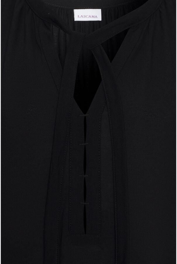 Lascana Tanktop met bandjes aan de halslijn losse jerseytop - Foto 5