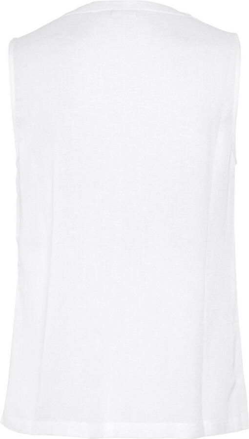 Lascana Top met borduursel aan de v-hals - Foto 3