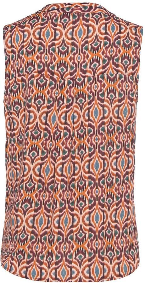 Lascana Top met etnische print en v-hals blouseshirt casual - Foto 5