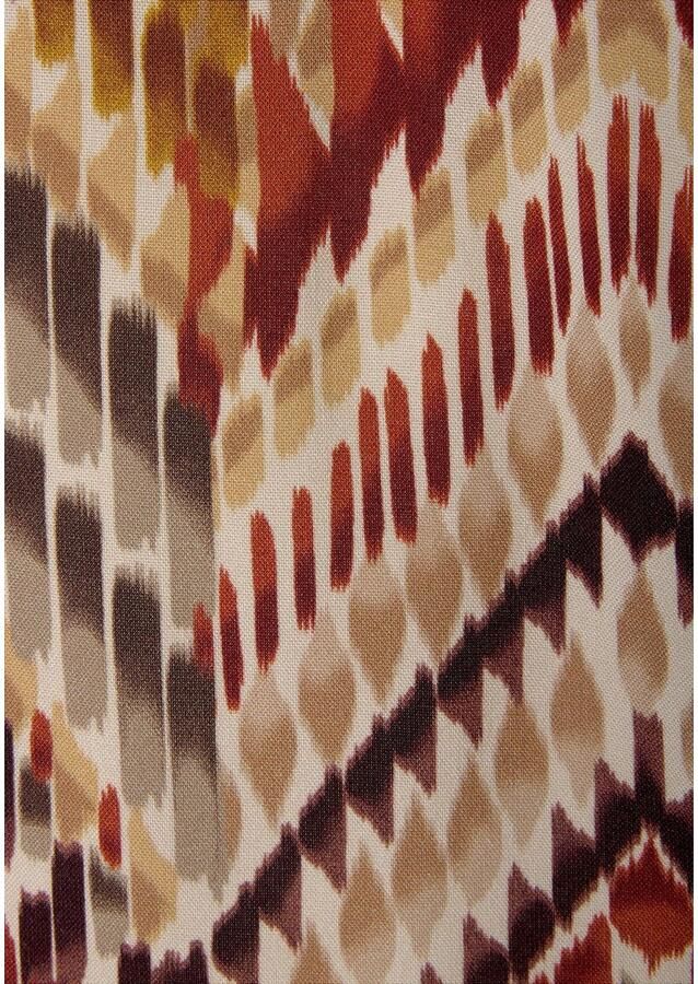 Lascana Top met etnische print en v-hals blouseshirt - Foto 2