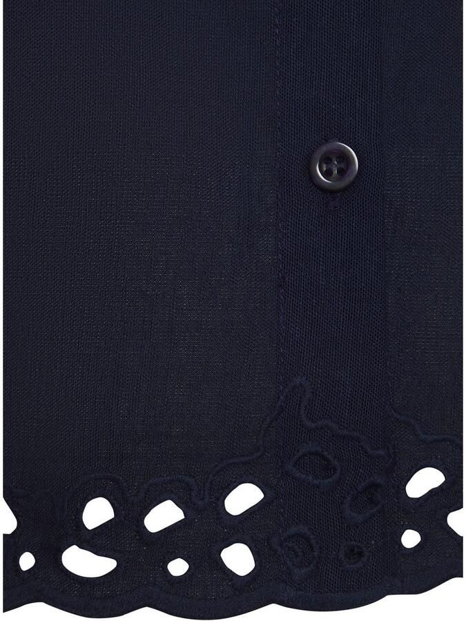 Lascana Top met haakapplicatie linnen blouse zomertop casual