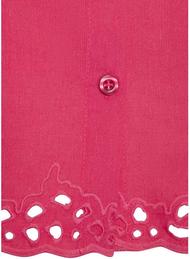 Lascana Top met haakapplicatie linnen blouse zomertop casual