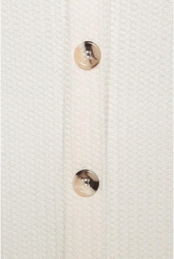 Lascana Top Met sierknoopsluiting van zachte piquékwaliteit (1-delig) - Foto 3