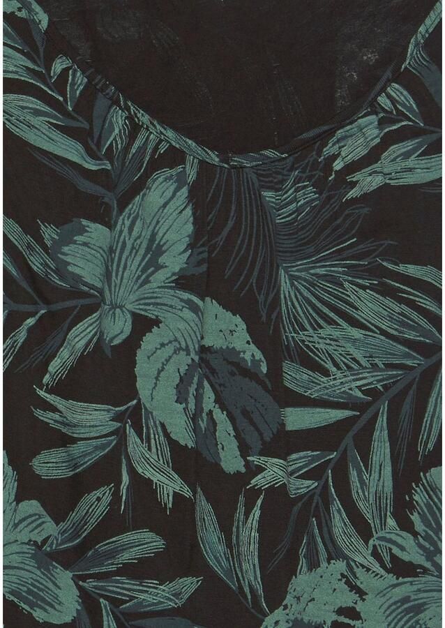 Lascana Top met spaghettibandjes Met aanrimpeling bij de hals van elastische viscosekwaliteit (2-delig Set van 2)