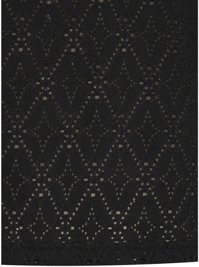 Lascana Top met spaghettibandjes Met fonkelende pailletten van hoogwaardige ajour kwaliteit (Set van 2)