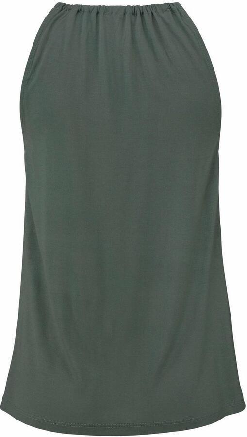 Lascana Top met spaghettibandjes met split aan de hals eenvoudig zomertop basic - Foto 3