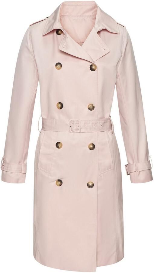 Lascana Trenchcoat met pas onderhoudsvriendelijke materiaalmix - Foto 7