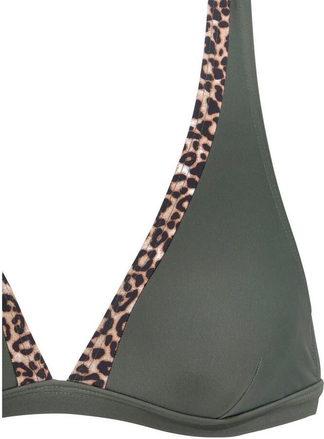 Lascana Triangel-bikinitop Adelin met gedessineerde inzetten - Foto 2