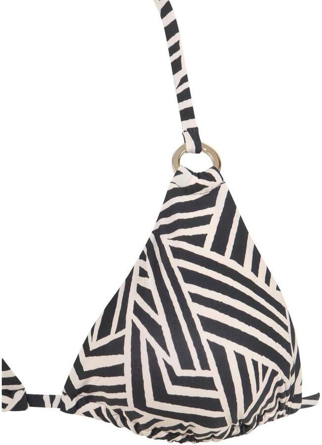 Lascana Triangel-bikinitop Cleo met geometrische print - Foto 2