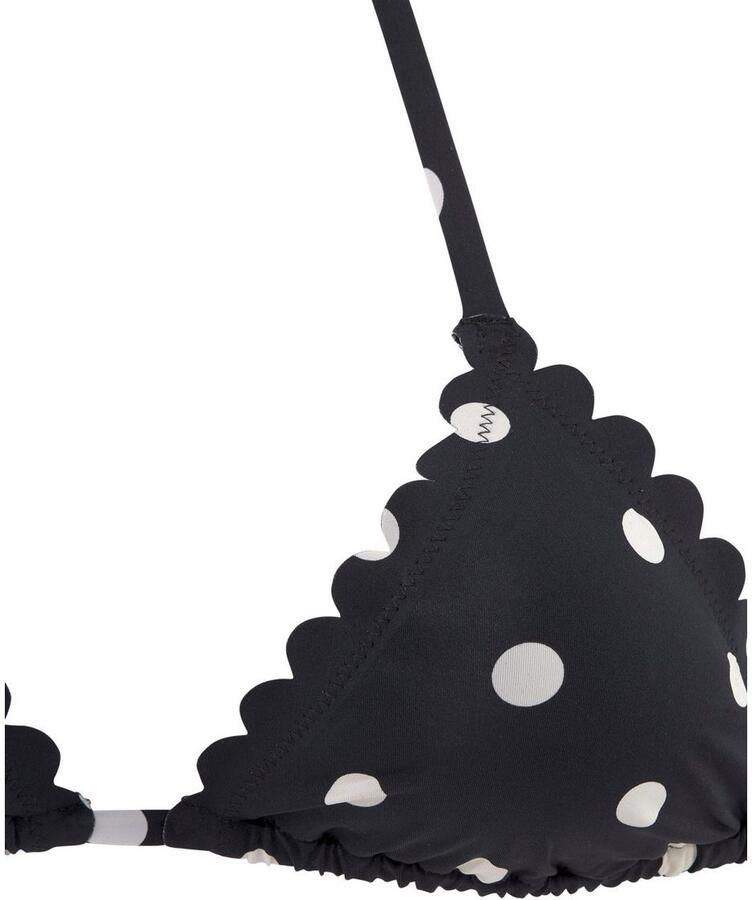 Lascana Triangel-bikinitop Jada met schulprandjes en stippen - Foto 2