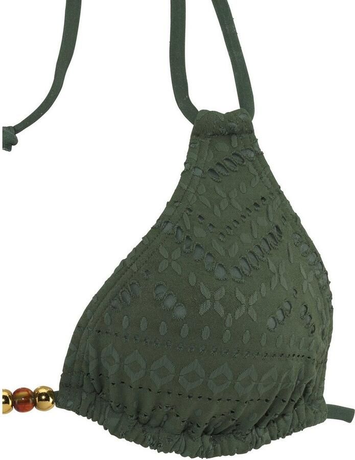 Lascana Triangel-bikinitop Omara met broderie anglaise - Foto 3