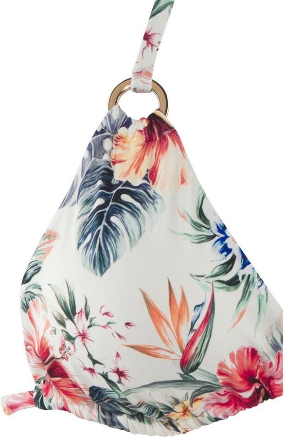 Lascana Bikinibroekje Salsa met sierringen en geweldig bloemenprint - Foto 5