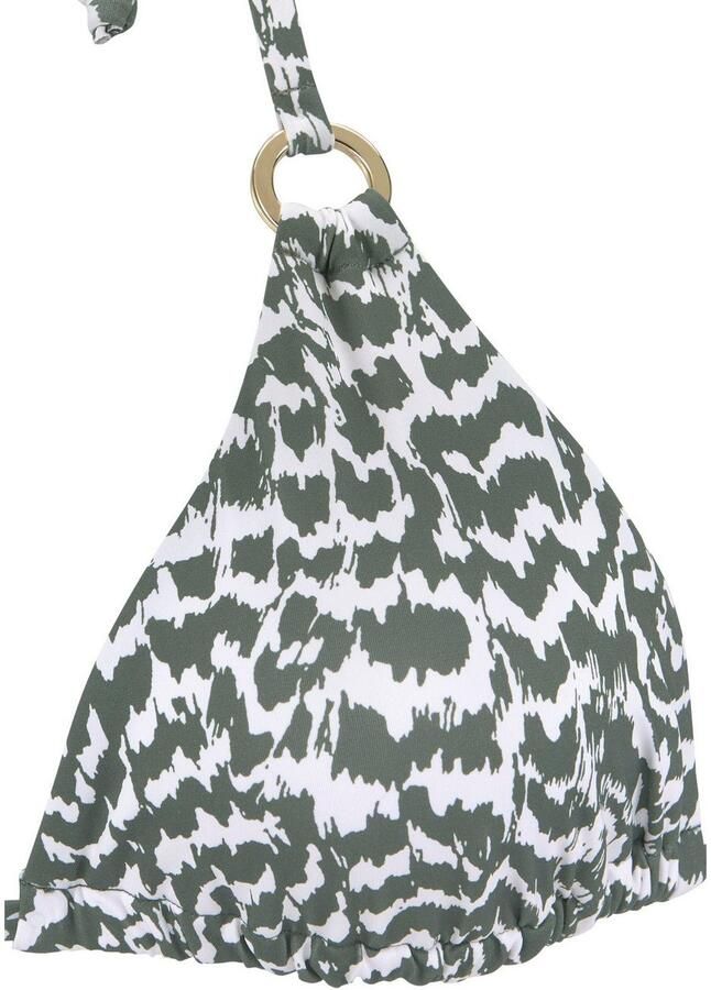 Lascana Triangel-bikinitop Sansa met goudkleurige sierringen - Foto 2