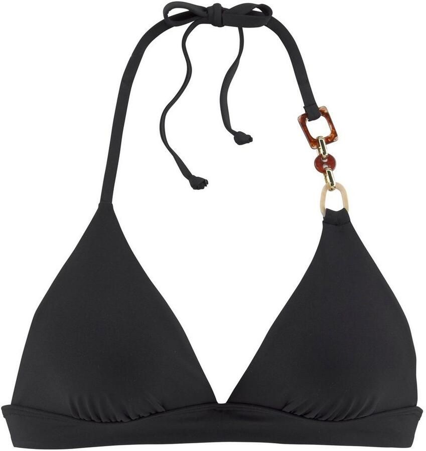 Lascana Triangel-bikinitop Yves met elegante sieraccessoires - Foto 3