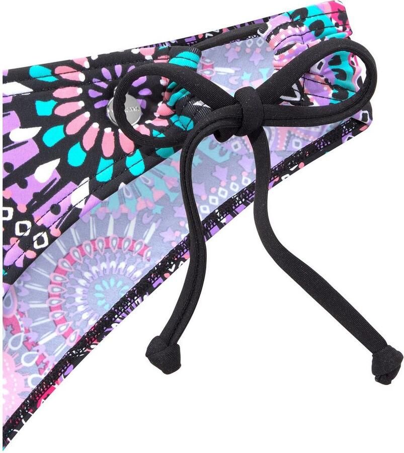 Lascana Triangelbikini met contrastkleurige bandjes