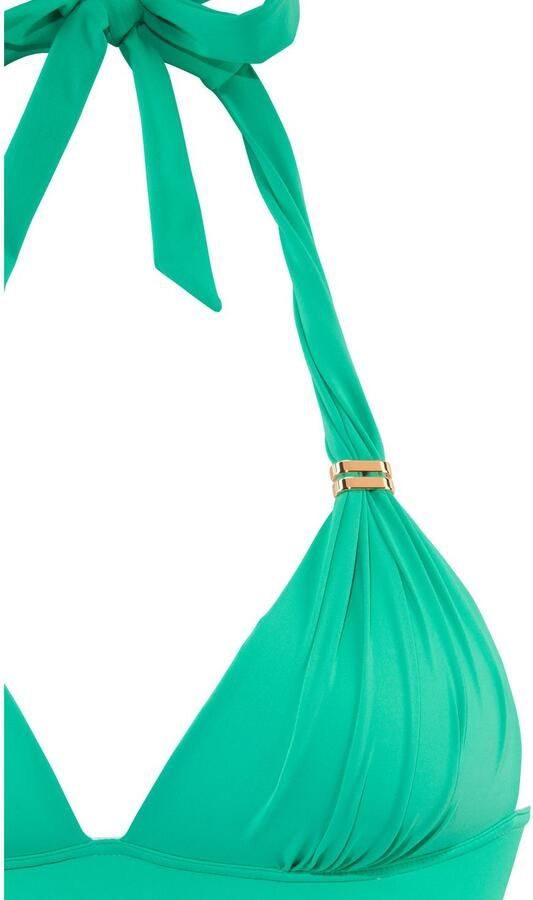 Lascana Triangelbikini Toni met goudkleurige accessoires (set) - Foto 4