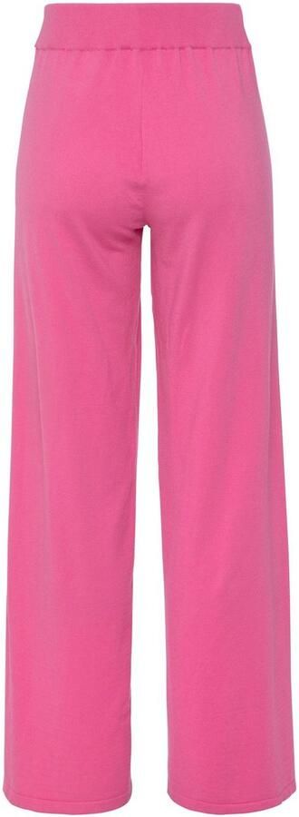 Lascana Tricotbroek -Loungebroek met wijd been loungewear - Foto 4