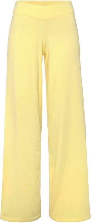 Lascana Tricotbroek -Loungebroek met wijd been loungewear - Foto 5