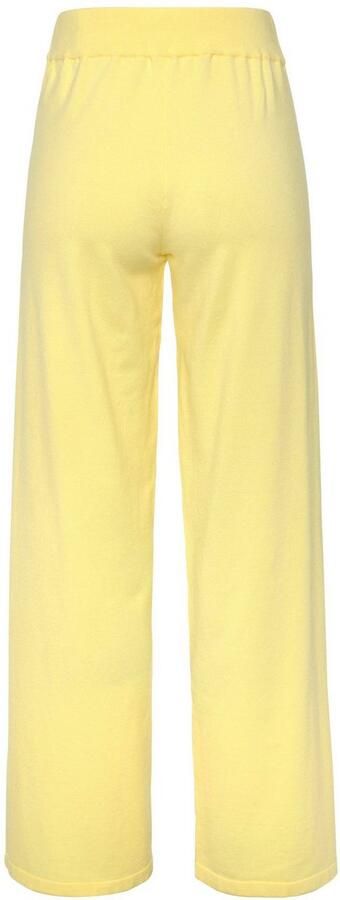 Lascana Tricotbroek -Loungebroek met wijd been loungewear - Foto 6