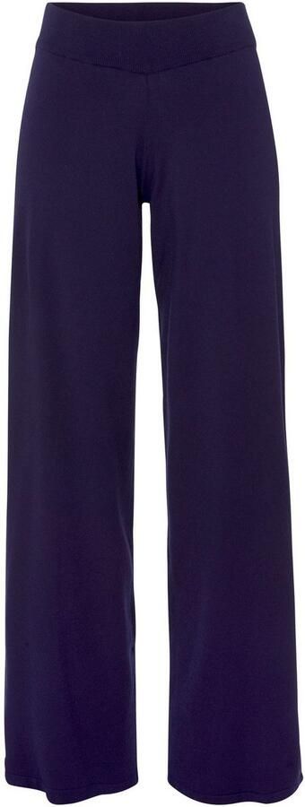 Lascana Tricotbroek -Loungebroek met wijd been loungewear - Foto 4