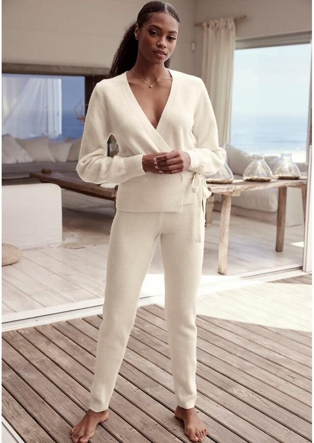 Lascana Tricotbroek -Loungebroek van zacht breiwerk loungewear - Foto 2