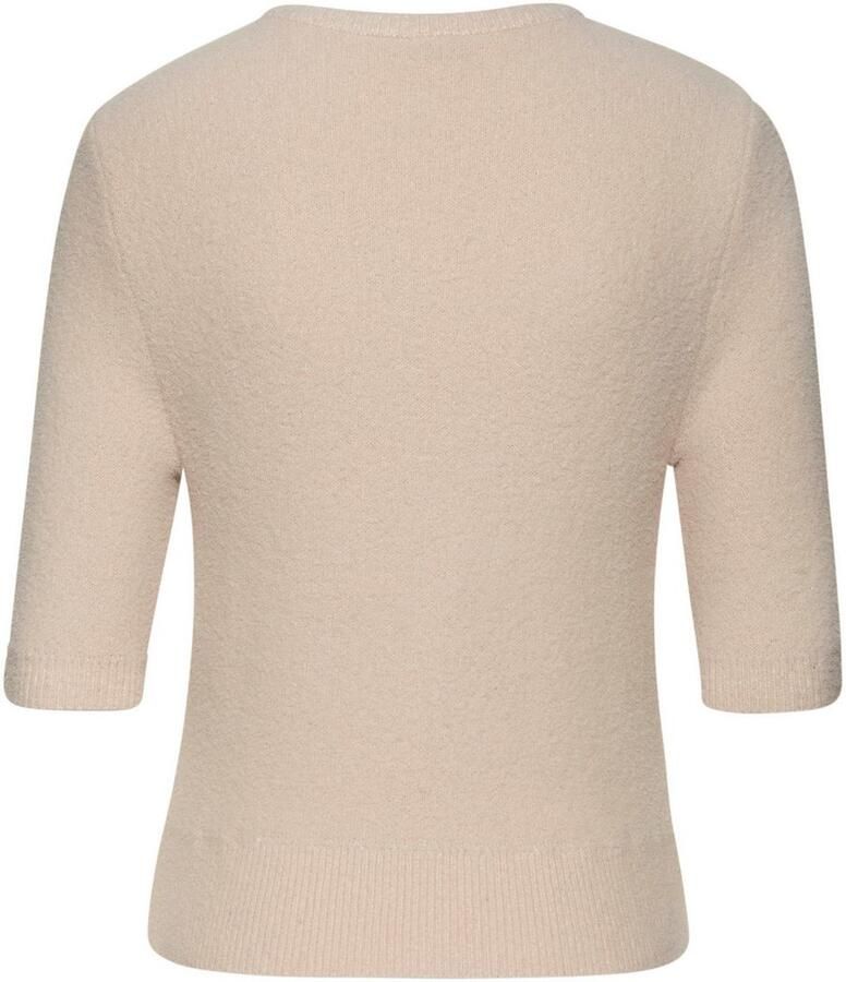 Lascana Trui met korte mouwen zachte gebreide trui figuurvolgende snit - Foto 5