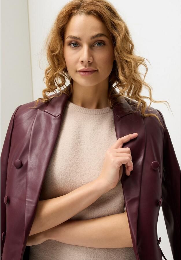 Lascana Trui met korte mouwen zachte gebreide trui figuurvolgende snit - Foto 4