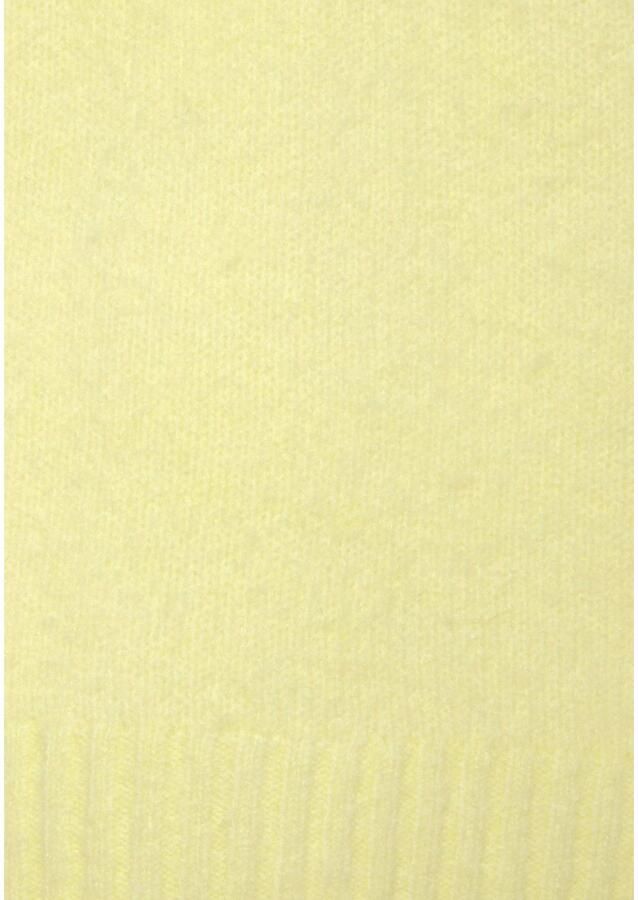 Lascana Trui met ronde hals met kabelbreidetails op de mouwen kleurrijke gebreide trui - Foto 3