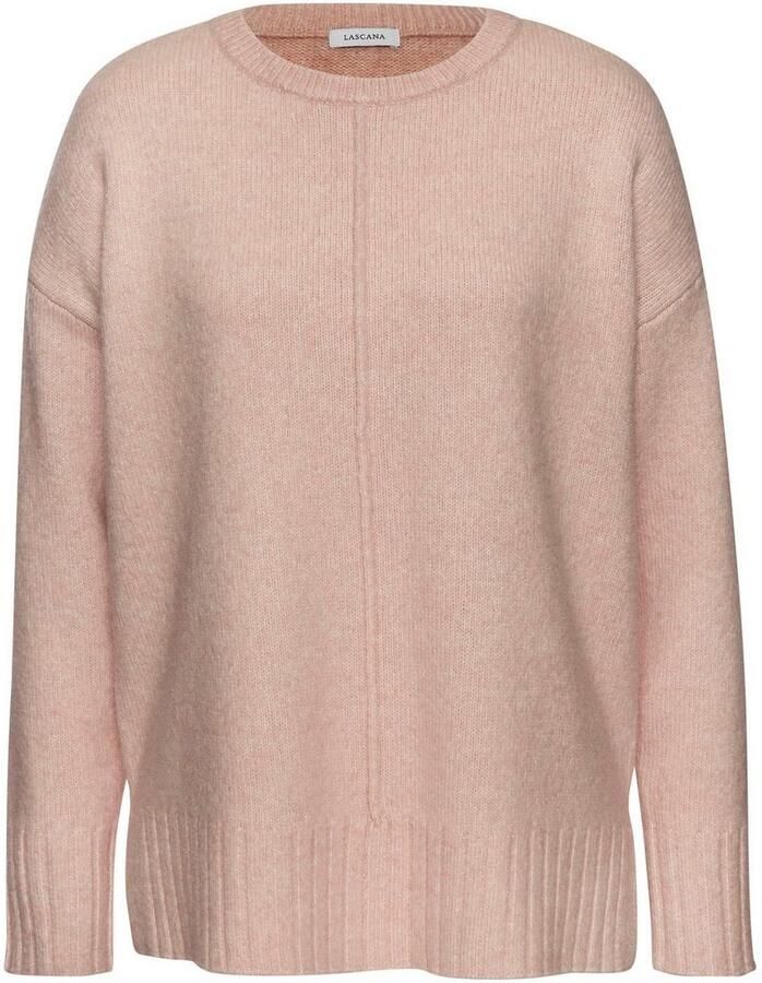 Lascana Trui met ronde hals van supersoft breiwerk kwaliteit basic