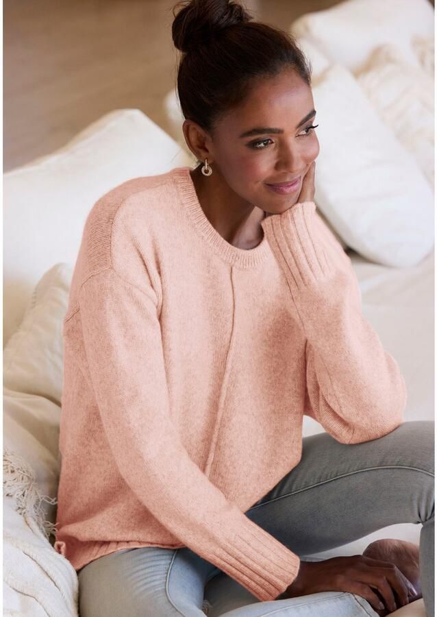 Lascana Trui met ronde hals van supersoft breiwerk kwaliteit basic - Foto 4