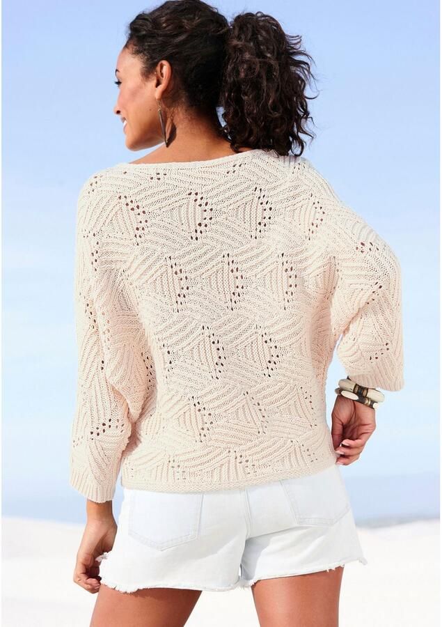 Lascana Trui met vleermuismouwen - Foto 5