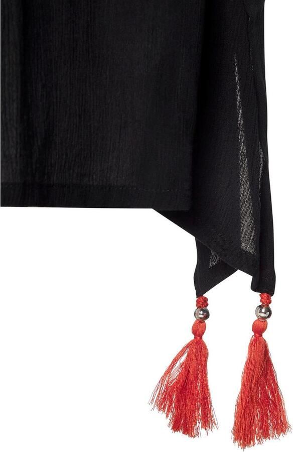 Lascana Tuniek gemaakt van crêpe viscose blousejurk strandkleding transparant - Foto 3