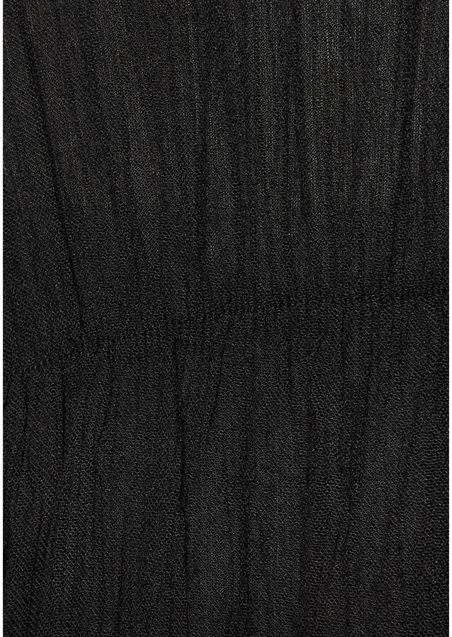 Lascana Tuniek gemaakt van crêpe viscose blousejurk strandkleding transparant