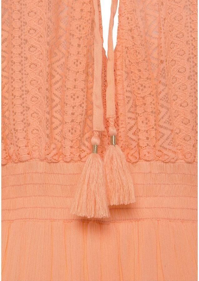 Lascana Tuniekjurk met wijde mouwen van kant blousejurk strandkleding - Foto 2